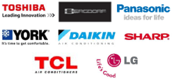 Image Bergdorf, Toshiba, Panasonic, York, Daikin, Sharp, TCL, LG partnering with