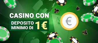 Scopri i Vantaggi del Casinò con 1 Euro di Deposito Scopri i Vantaggi del Casinò con 1 Euro di Deposito